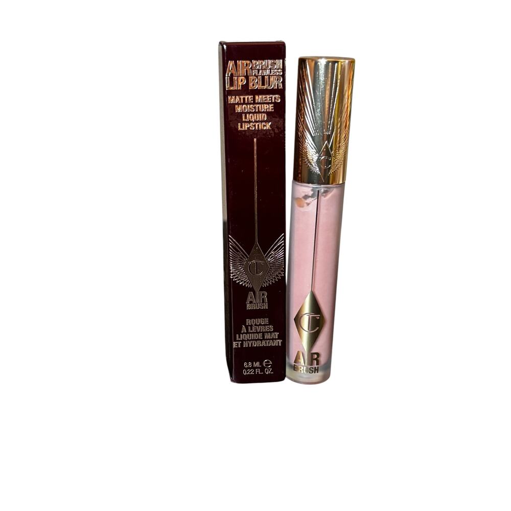 Charlotte Tilbury Airbrush Flawless Matte Lip Liquid Lipstick-Pillow Talk-Blur